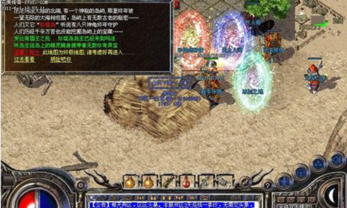 传奇发布网新手玩家在古藤林地形新攻略。